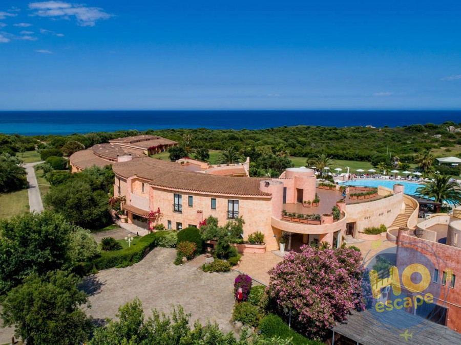 Sant'Elmo Beach Hotel Panoramica Struttura Drone