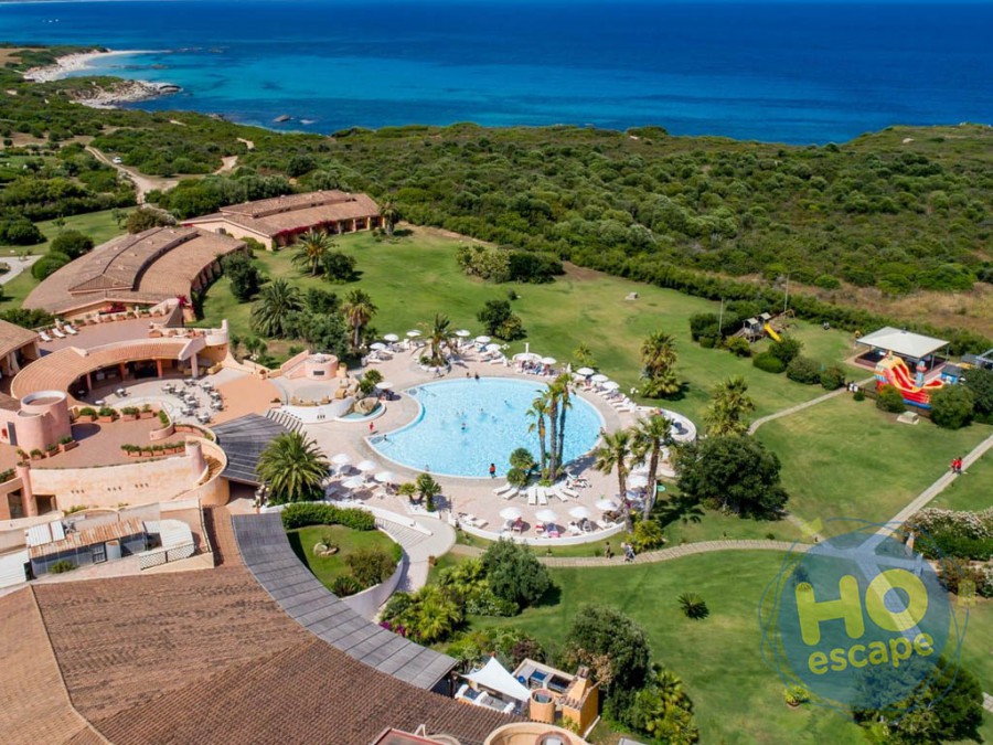 Sant'Elmo Beach Hotel Panoramica Struttura Drone