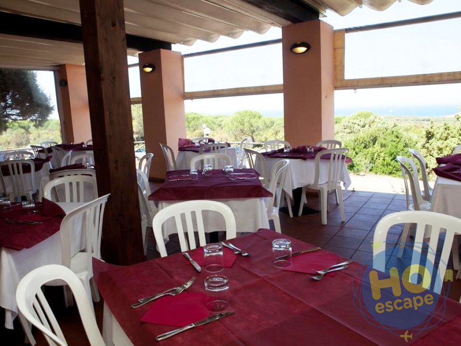 Club Esse Gallura Beach Ristorante con vista sulla Baia di Monti Russu