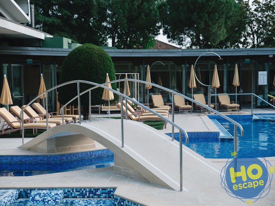 Piscina Esterna Hotel President Terme Abano