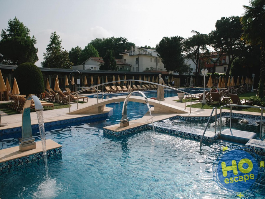 Piscina Esterna Hotel President Terme Abano