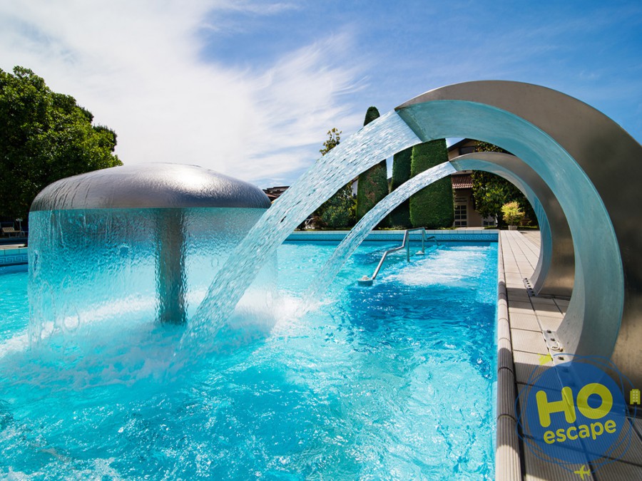 Piscina esterna Hotel Terme Antoniano