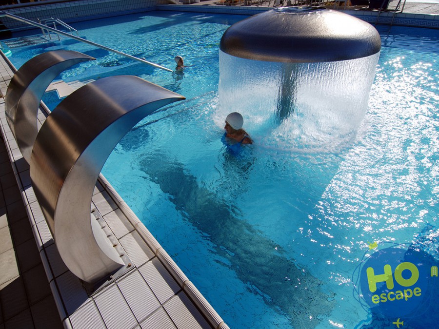 Piscina esterna Hotel Terme Antoniano